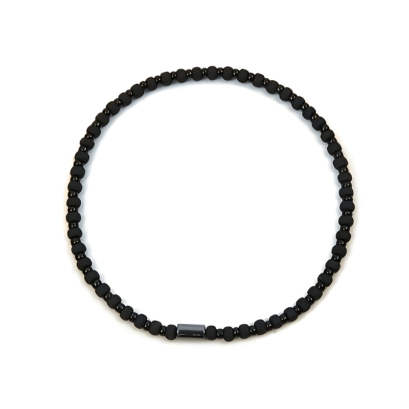 2pc Unisex Double-Layer Stackable Beaded Bracelets
